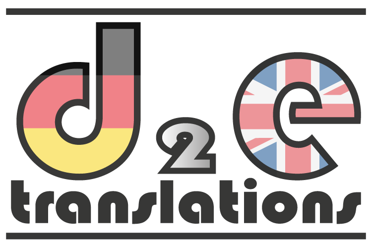 Logo d2e-translations